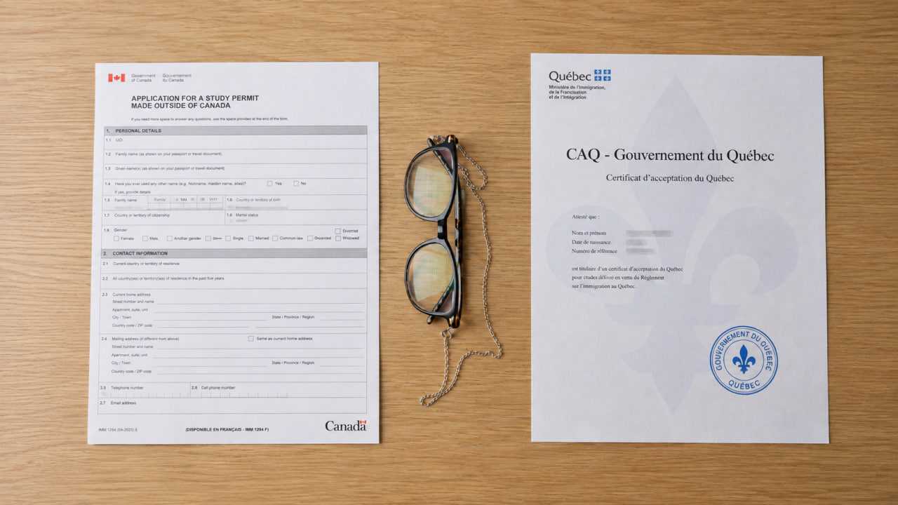 مراحل دریافت CAQ برای دانشجویان متقاضی کبک